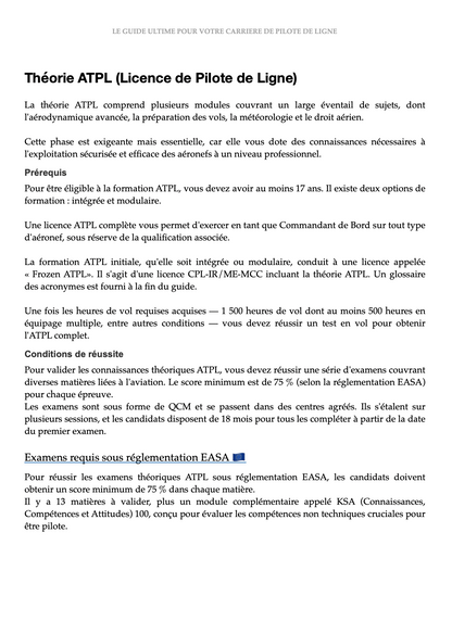 🇫🇷 Le Guide Ultime du Pilote de Ligne - Airline Career